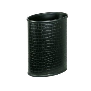 レザー巻 楕円タイプ “クロコドルチェ”（ブラック）